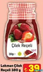 LOKMAN ÇİLEK REÇELİ 380 G